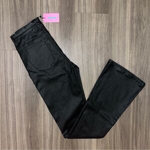 EDIKTED leather black pants